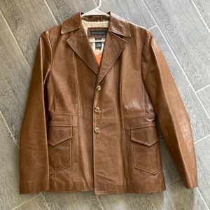 Banana Republic Brown Leather Jacket